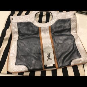 L.A.M.B oversized clutch
